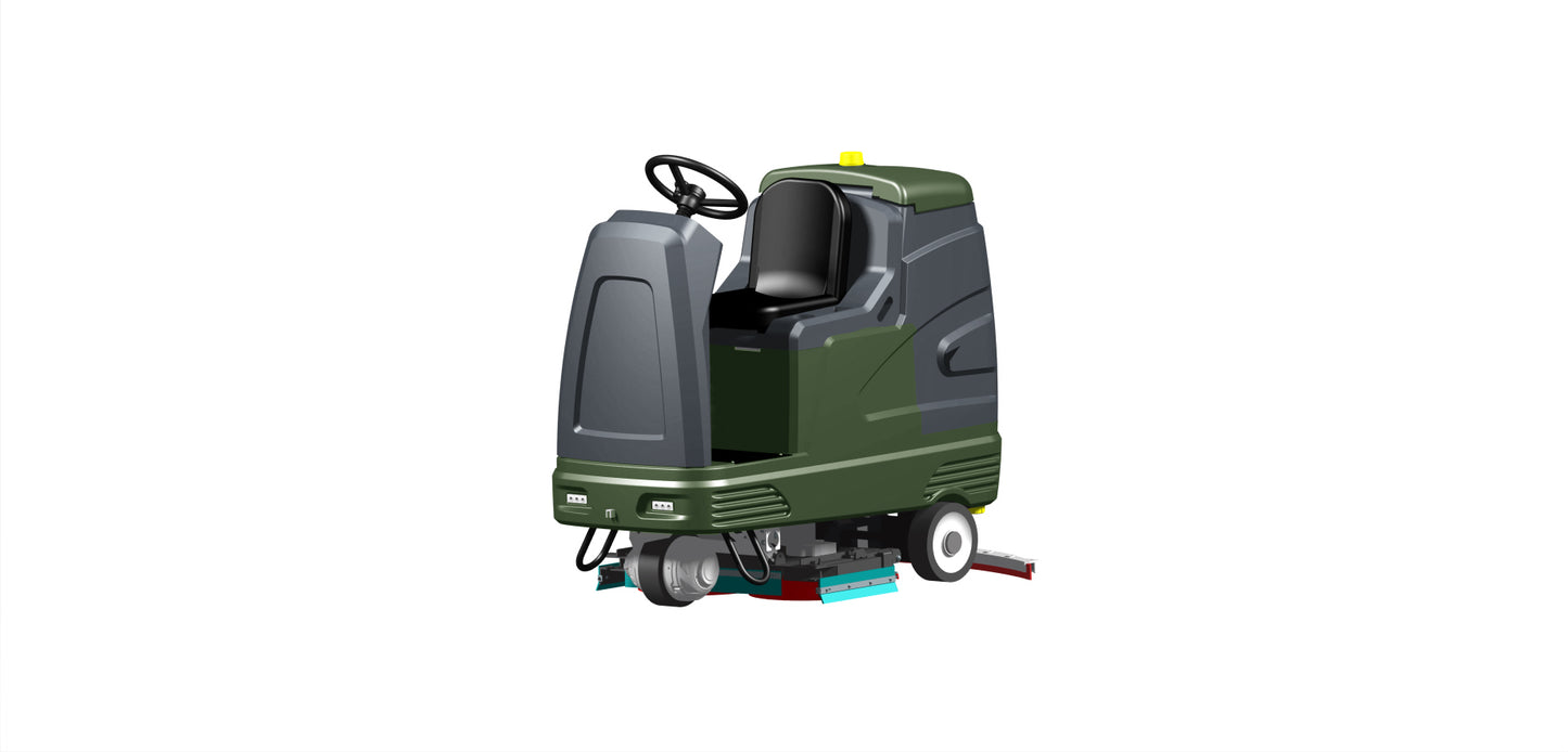 IZY-1200 Ride-On scrubber 34"